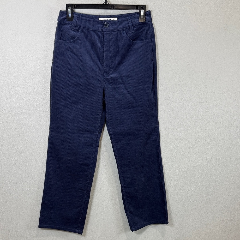 Entireworld Navy Blue Corduroy Pants - Type A‎ V1